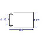 TOTO 円筒型照明グローブ AFKK020
