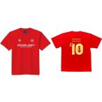 サッカージャンキー　世界に一つだけの犬　プラクティスシャツ　（26）レッド　SJ0910　[サッカー/フットサル/ウェアー]