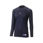 asics（アシックス)　ボディレイヤーFX LS（長袖）・DN　(50)ネイビー　BAB100　[野球/アンダーシャツ/長袖]