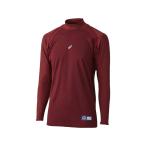 asics（アシックス)　ボディレイヤーFX LS（長袖）・HN　(26)エンジ　BAB101　[野球/アンダーシャツ/長袖]