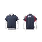 mizuno(ミズノ)　Ｖネックジャケット・半袖　ミズノベースボールコレクション 【12JE7V70】 [野球/ウェアー]