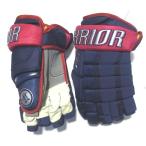 WARRIOR( Warrior ) DYNASTY AX1 NHL PRO COLUMBUS( темно-синий красный ) хоккей перчатка sinia