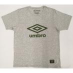 umbro/アンブロ グラフィック半袖Tシャツ UCS5750　MGRY※Lサイズのみ