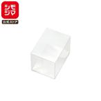 HEIKO прозрачный коробка подарочная коробка crystal BOX 10 штук V 40×40×55simojima код :006850101