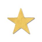  звезда type наклейка 18 одна сторона метка 23×25mm No.330 золотой simojimaHEIKO