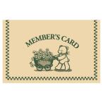ササガワ メンバーズカード 二つ折 花車ベア 16-4911   50枚