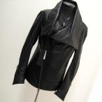 6.6万 トルネードマート L グローブシープ ドレープ ライダース ジャケット レザー ブラック 038