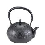 ショッピング南部鉄瓶 池永鉄工　鉄瓶　梔子（くちなし）小