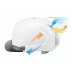送料無料 (株)トーヨーセフティー★ 送風機内蔵ヘルメット WindyHelmet ウィンディヘルメット 白 (スモーク/クリア/グリーン) 395F (/A)