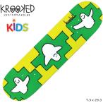 kru Kid Kids панель KROOKED TRIO DECK 7.3 x 29.3 inch скейтборд скейтборд DECK. покупка 