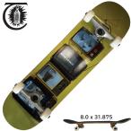  скейтборд комплект Complete теория z панель THEORIES Nyle Lovett Channel 4 Skateboard Deck SKATEBOARD скейтборд скейтборд панель skatebo