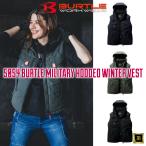 5054 BURTLE バートル サーモクラフト対応 防寒ベスト 2024 秋冬 新作【服のみ単品】ハーネス対応 撥水 防風 保温 ミリタリー 防寒着 作業服 作業着