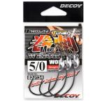 デコイ マキサスウェイテッド ワーム130 #2/0 ウェイト1.5g 入数4本入【メール便OK】