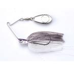 プロズファクトリー プロズミニスピン 3/16oz.(約5g) #H.M.ワカ様(シルバー)ティンセルあり 【メール便OK】