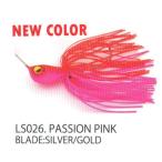 【特価品】レイドジャパン レベルスピン 3/8oz. 2023年新色 #LS026.パッションピンク 【メール便OK】