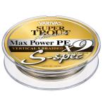 バリバス スーパートラウトアドバンス マックスパワーPE X9 S-スペック 1.5号(MAX33lb) 200m巻き #ホワイト/シャンパンゴールド【メール便NG】