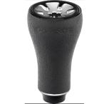 ゴメクサス  P20 ハンドルノブ TypeA/TypeS TPE製 20mm #ブラック×シルバー【メール便OK】