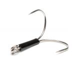 スタジオコンポジット ツインフックDM サイズ#3/0 #ブラック【メール便OK】