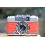 フィルムカメラ 中古 カメラ OLYMPUS フィルムカメラ olympus pen EE-2 レッド【中古】【オーバーホール済】