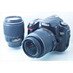 一眼レフカメラ 初心者 中古 一眼レフ Nikon D80 ダブルレンズキット 整備 センサークリーニング【中古】