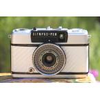 フィルムカメラ 中古 カメラ olympus pen Olympus Pen EE-3 フィルムカメラ ホワイト【中古】【オーバーホール済】