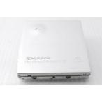  портативный MD плеер SHARPaubi.MD-DS8-S серебряный установленный позже батарея кейс [ б/у ]