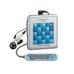  Panasonic портативный MD плеер Panasonic SJ-MJ17-A голубой MDu дуб man [ б/у ]