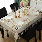 テーブルクロス 花柄 おしゃれ バラ ボタニカル フラワー 薔薇 北欧 英国 イギリス 撥水 北欧 カフェ 食卓カバー スペース 豪華 インスタ映え