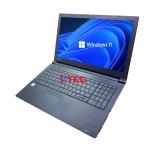 Windows 11 中古パソコン Office付 Core i5-8350U SSD256GB搭載 16GB 東芝 B65/DN ノートPC ノートパソコン 中古パソコンwindows11 15.6型フルHD ★Protec-02★