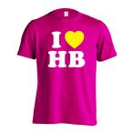  гандбол футболка одежда короткий рукав I LOVE HandBall 160 и меньше тренировка надеты ( Pro teji)