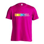  гандбол футболка одежда короткий рукав pop . Rainbow гандбол 160 и меньше тренировка надеты ( Pro teji)