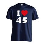  гандбол футболка одежда короткий рукав I LOVE 45 XS-XL тренировка надеты ( Pro teji)