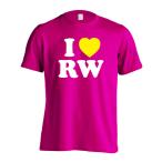  гандбол футболка одежда короткий рукав I LOVE RW 160 и меньше тренировка надеты ( Pro teji)