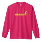  гандбол длинный рукав long футболка Handball девочка Silhouette дизайн 160 и меньше тренировка надеты ( Pro teji)