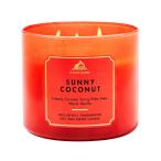  ваш заказ автобус and корпус Works Sunny кокос 3 сердцевина свеча 411g Bath &amp; Body Works Sunny Coconut3-Wick C