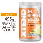 ショッピングbcaa 【日本未発売】エクステンド リップド BCAA ブルーベリーレモネード味 495g 約30回分 Scivation サイベーション XTEND