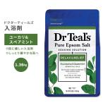 ショッピングエプソムソルト ドクターティールズ ピュアエプソムソルト ユーカリ & スペアミント 1.36kg (3lbs) Dr Teal's Relief with Eucalyptus & Spearmint Pure Epsom Salt