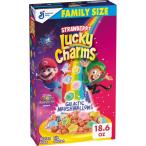 [ ограниченая версия ] Lucky очарование серийный super Mario Galaxy Movie клубника Family размер 527g Lucky Charms Cereal, T ваш заказ 