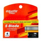 eke-to мужской 5 листов лезвие бритва 4 штук Equate Men's 5 Blade Refills, 4 Count. Cartridges Fit [. брать .. ваш заказ 