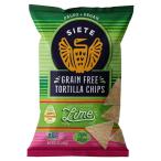 シエテ グレインフリー トルティーヤチップス ライム風味 142g Siete Family Foods Tortilla Chip, Hint of Lime お取り寄せ