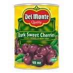  Dell monte темный сладкий Cherry вид вытащенный . толщина сироп ..425g Del Monte Canned Dark Sweet Pitted Cherries, ваш заказ 