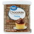 [woru mart бренд ] Great value шоколад frosty. ng Brown 454g Great Value Chocolate Frosting, Br ваш заказ 