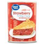  ваш заказ [woru mart бренд ] Great value клубника пирог fi кольцо топпинг 595g Great Value Strawberry Pie F
