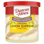  Dan can высокий nz creamy лимон Supreme frosty. ng454g Duncan Hines Creamy Lemon Supreme Flavore ваш заказ 