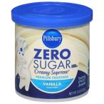 piruz Berry Zero shuga- vanilla frosty. ng425g Pillsbury Zero Sugar Vanilla Frosting, 15 oz Tub ваш заказ 