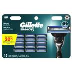 ji let Mach 3 бритва мужской kami санки бритва 15 шт Gillette Mach3 Razor Blade Refills for Men, 15 Count ваш заказ 