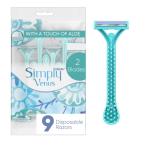 ji let simpli venus 2 женский одноразовый kami санки 2 листов лезвие голубой 9 шт. входит .Gillette Simply Venus 2 Disposable Raz ваш заказ 