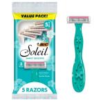  Bick soleil sin шкив sen City b женский одноразовый kami санки 3 листов лезвие 5шт.@BIC Soleil Simply Sensitive Women's D ваш заказ 