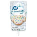 [woru mart бренд ] Great value vanilla печенье глазурь белый примерно 198g Great Value Vanilla Cookie Icing, ваш заказ 