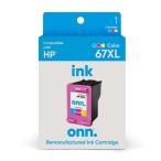  ваш заказ on HP67XL воспроизведение чернильный картридж цвет onn. 67XL HP High Yield Remanufactured Ink Cartri